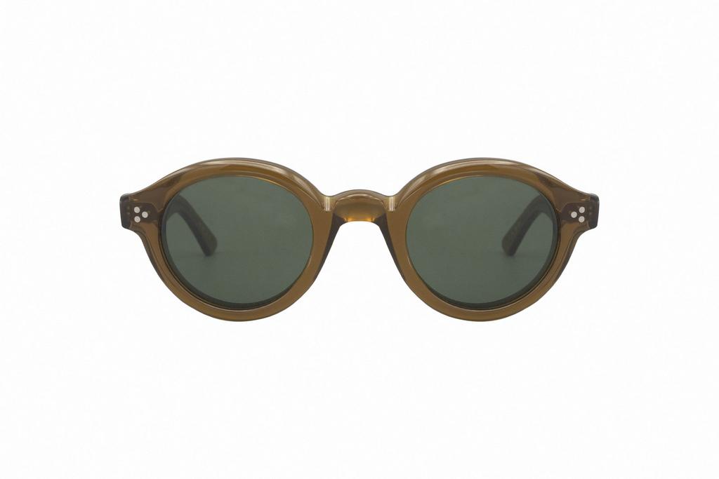 Lesca Lesca Corbs Round Frame Sunglasses