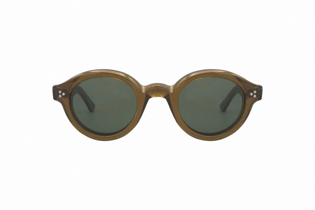 Lesca Lesca Corbs Round Frame Sunglasses 1