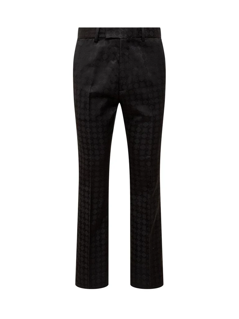 AMIRI Amiri All-Over Patterned Straight Leg Pants 1