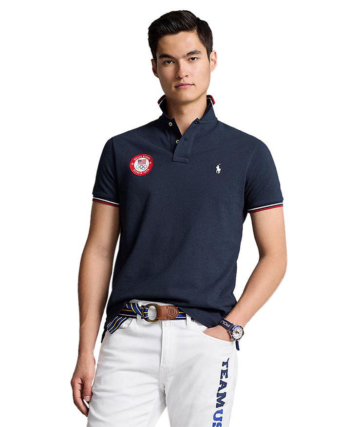 Polo Ralph Lauren Team USA Custom Slim Fit Polo Shirt