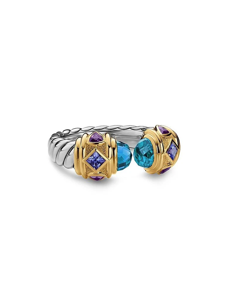 David Yurman Renaissance Color Ring in Sterling Silver 1