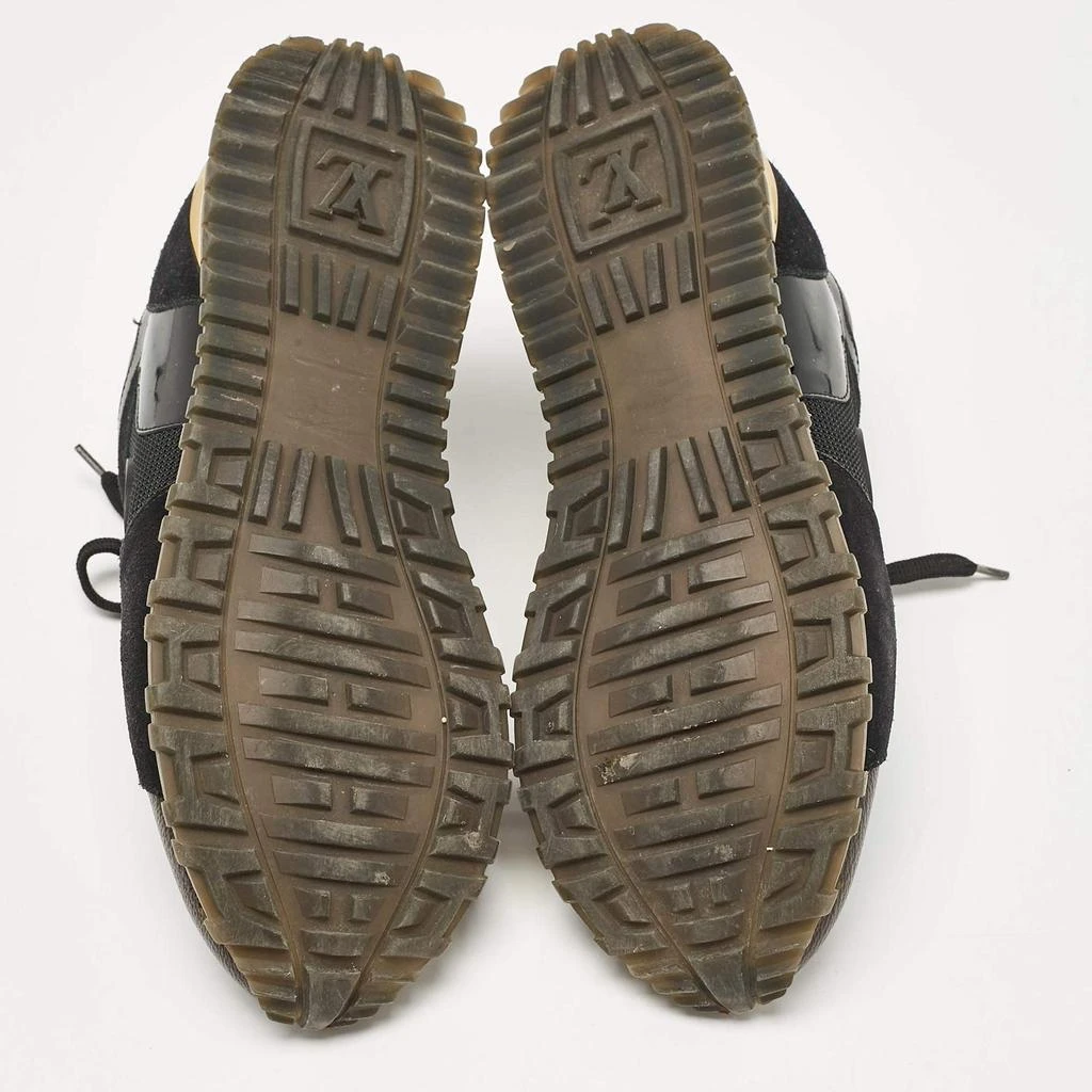 Louis Vuitton Louis Vuitton Brown/Black Monogram Canvas and Mesh Run Away Sneakers Size 38.5 6