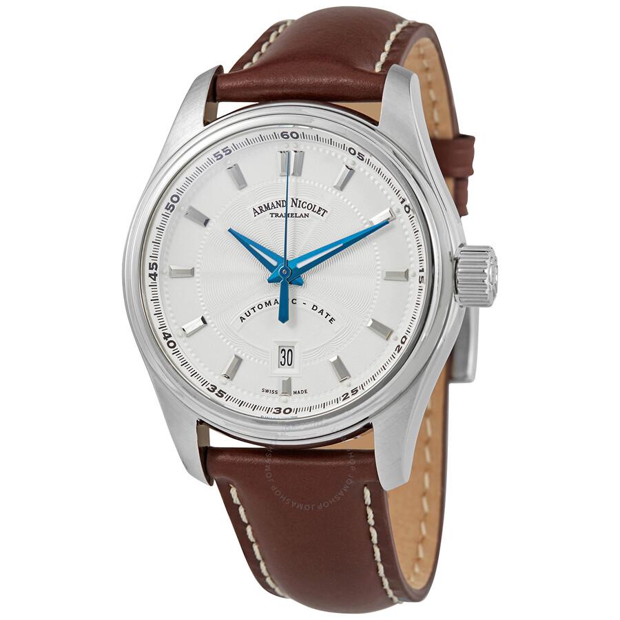 Armand Nicolet MH2 Automatic Silver Dial Men's Watch A640A-AG-P140MR2