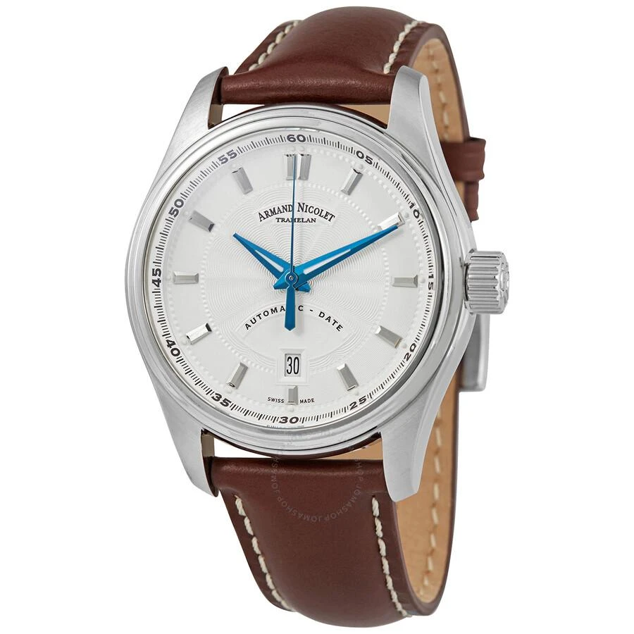 Armand Nicolet MH2 Automatic Silver Dial Men's Watch A640A-AG-P140MR2 1