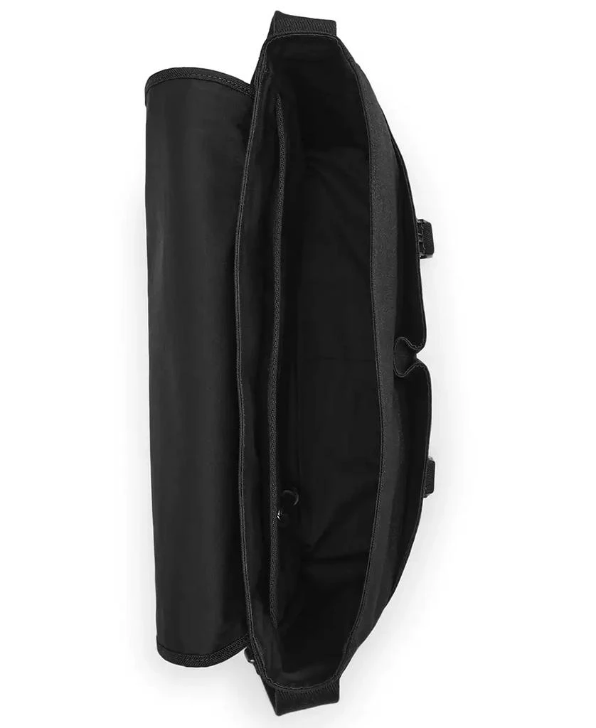 Ralph Lauren Men's Leather-Trim Travel Messenger Bag 4