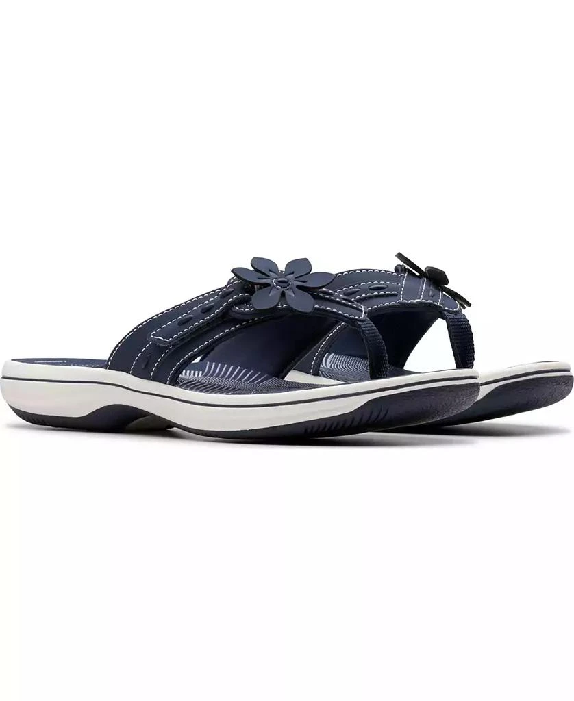 Clarks Cloudsteppers Breeze Opal H Flip-Flops 6