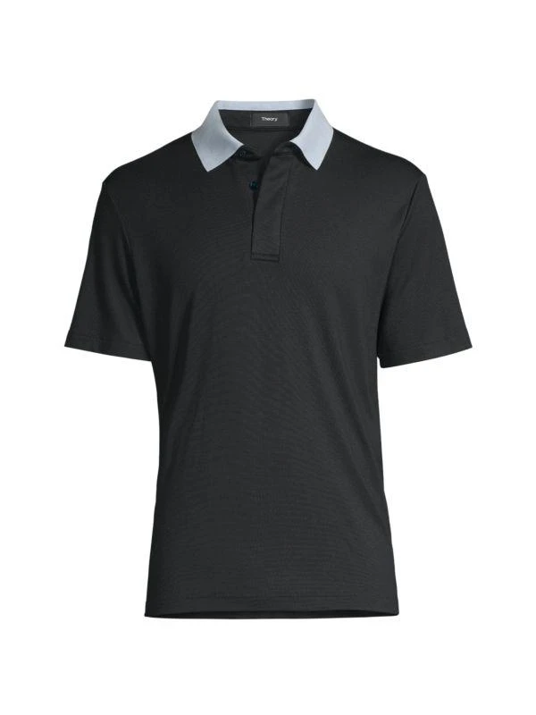 Theory Kayser Solid Short Sleeve Polo 5