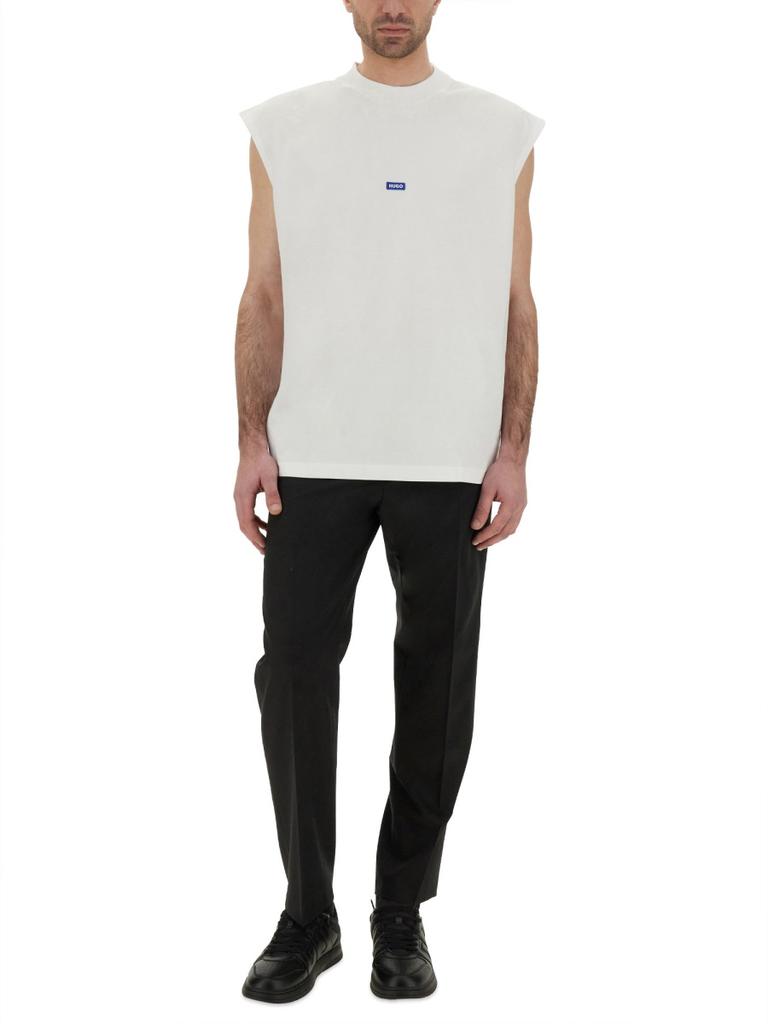 Hugo Boss SLEEVELESS COTTON JERSEY T SHIRT
