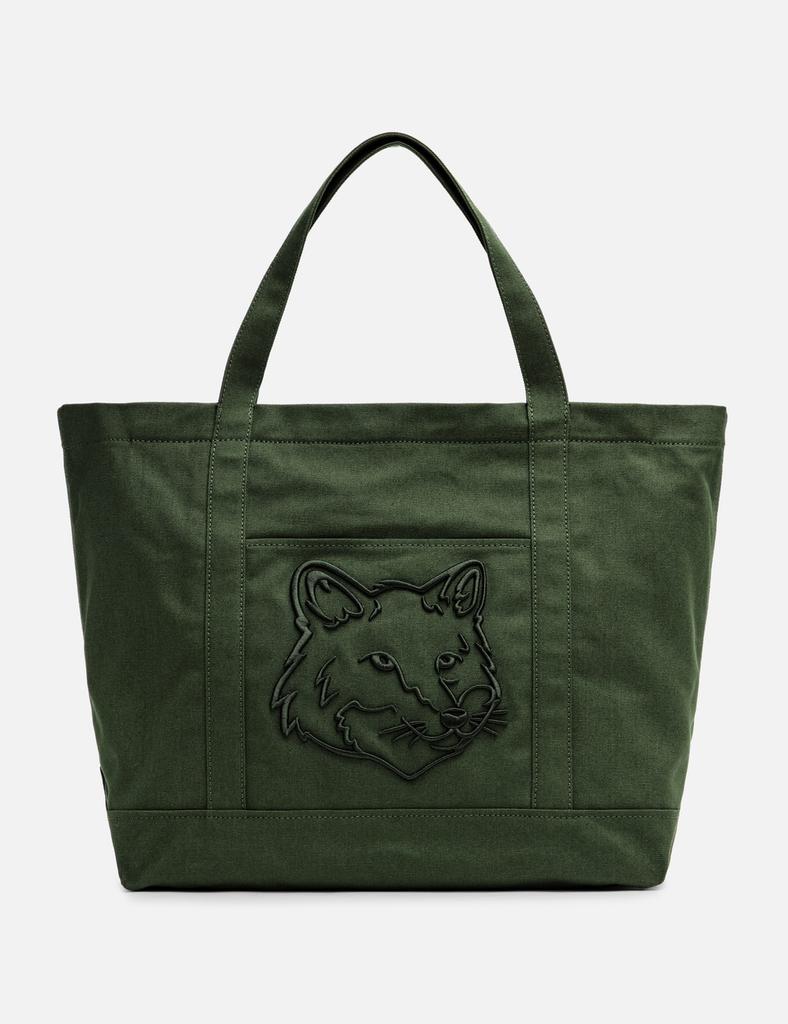 Maison Kitsune Fox Head Large Tote - BeyondStyle