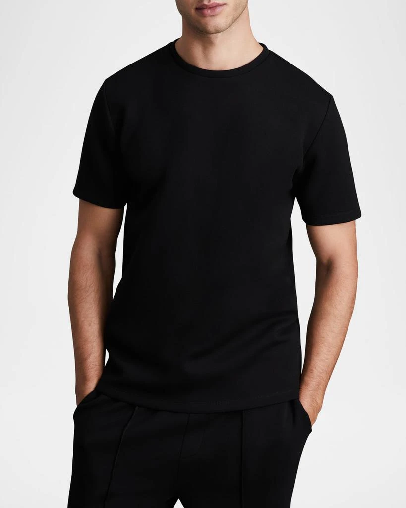 Reiss Men's Bradley Interlock T-Shirt 4