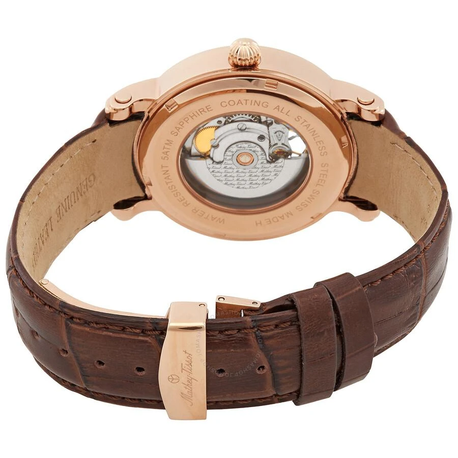 Mathey-Tissot Skeleton Automatic Brown Dial Men's Watch H7053PM 3