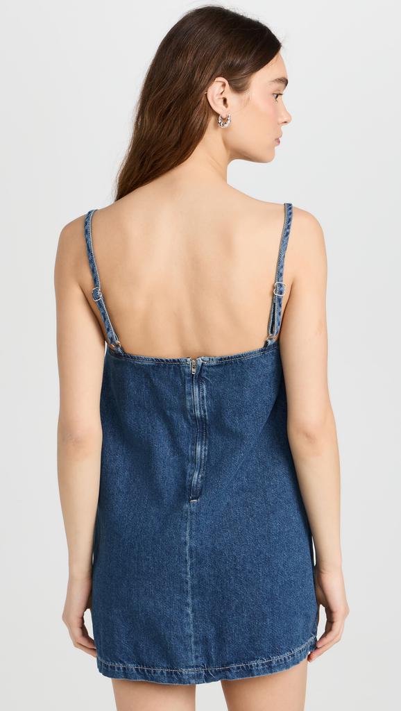 Reformation Stella Denim Mini Dress