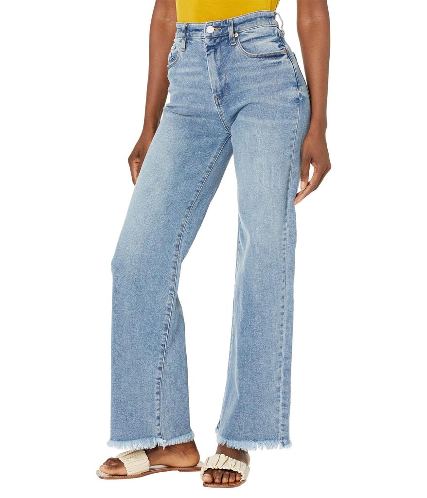 Blank NYC High-Rise Wide Let Sustainable Jeans in Say Something