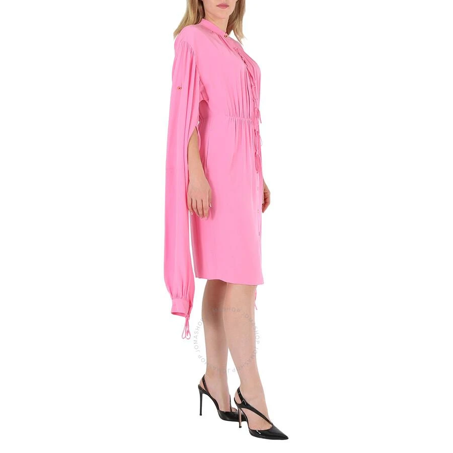 Burberry Ladies Bubblegum Pink Joyce Silk Dress 2