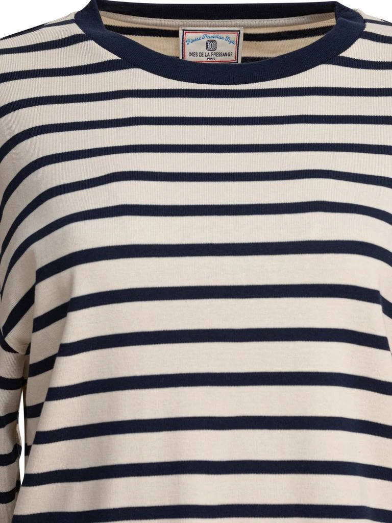 INES DE LA FRESSANGE Ines De La Fressange Striped Long Sleeve Top 3