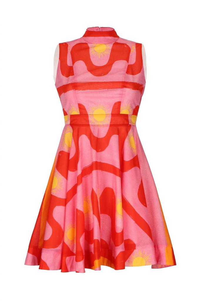 De Loreta Hortencia Dress In Pink