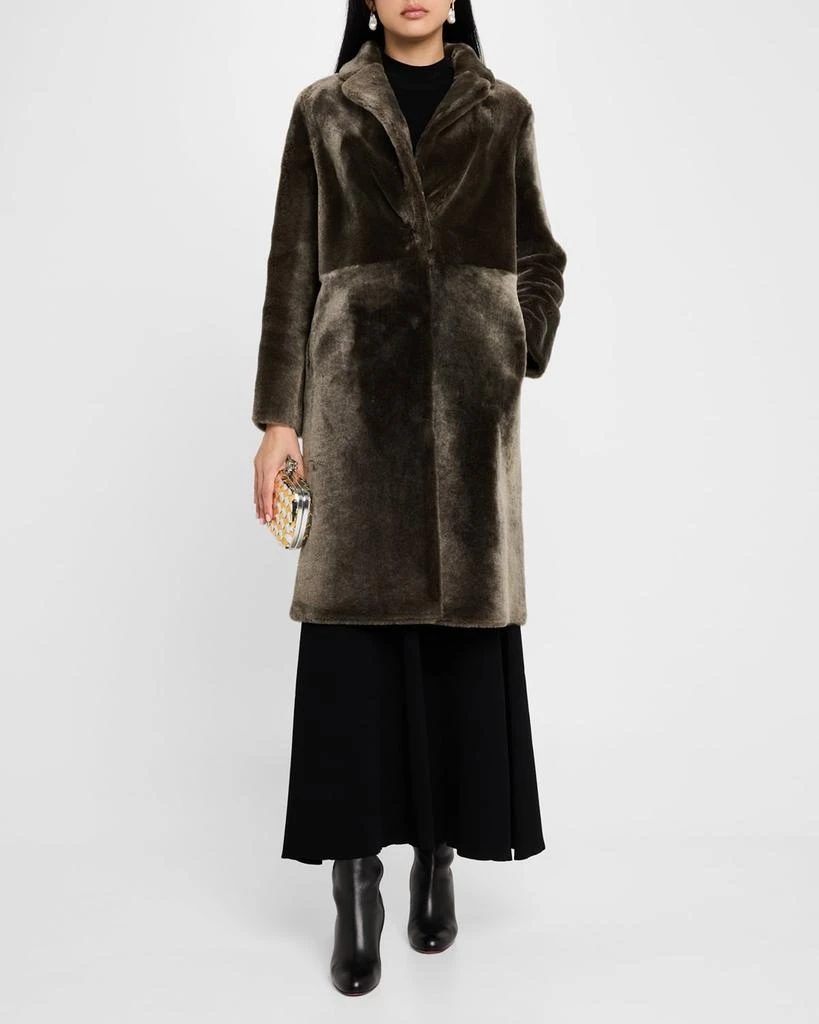 Yves Salomon Reversible Shearling Coat 4