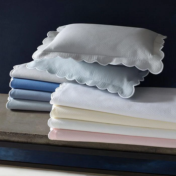 Matouk Diamond Pique Coverlet, Queen 3