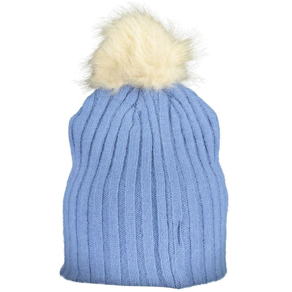 Norway 1963 Polyester Wide Brim Hat Women Blue Hats Royal Blue Wide Brim Sun Hats For Women Floppy Cap Elegant  main image 2