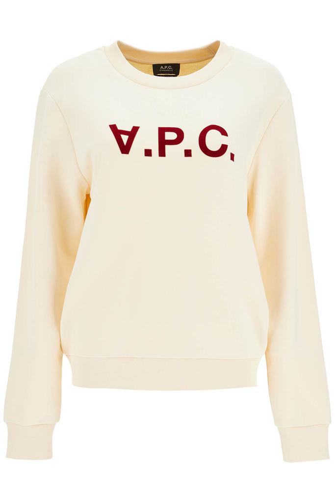 ★A.P.C.★ Grand VPC Regular Fit Sweatshirt Dark Green White COHBN-M27907TIQ_01_1_grande.