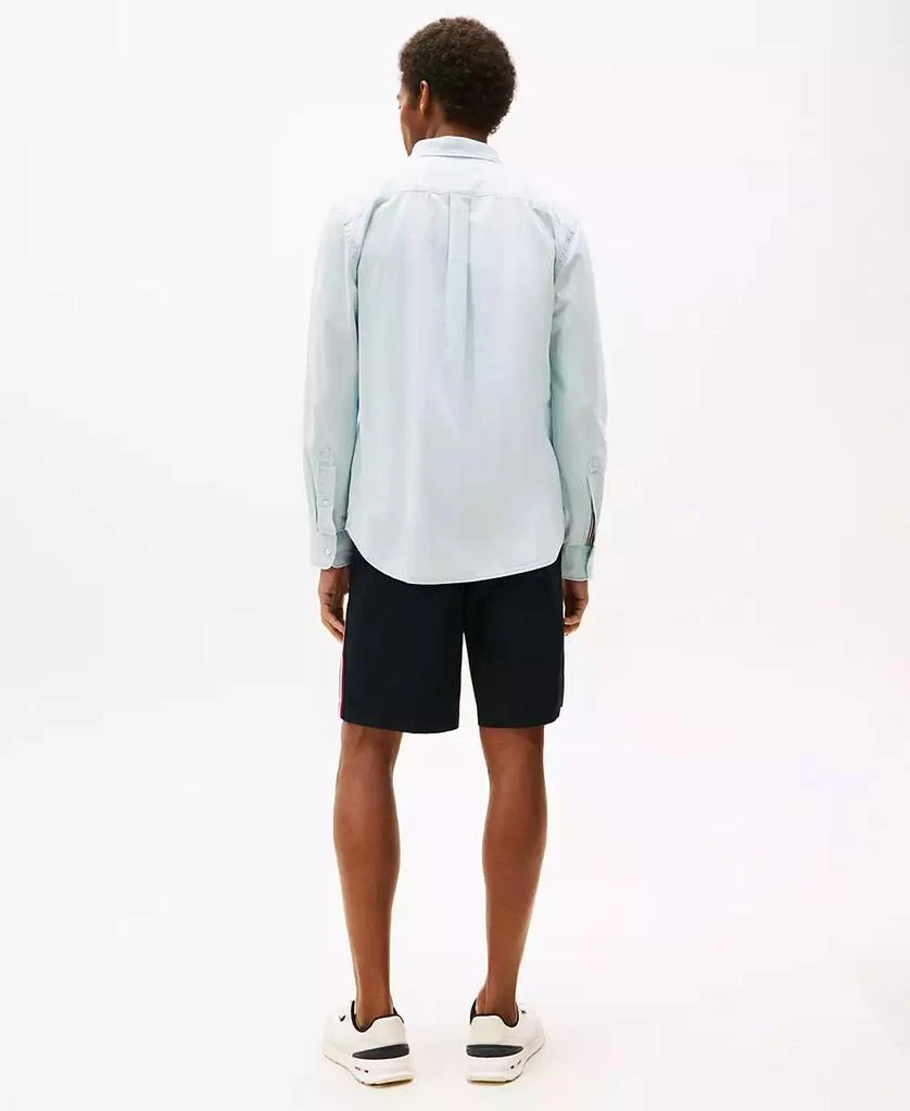 Tommy Hilfiger Men's Regular-Fit Chambray Pocket Shirt 4