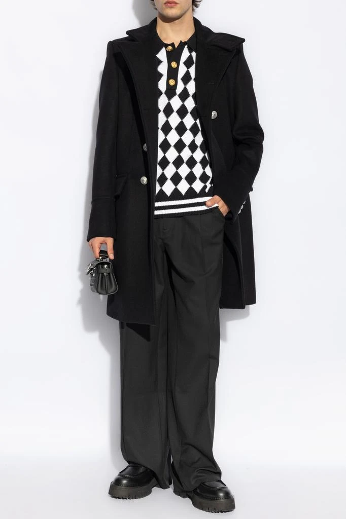 Balmain Wool coat 2
