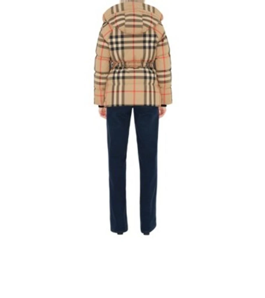 Burberry Detachable hood check puffer jacket 4