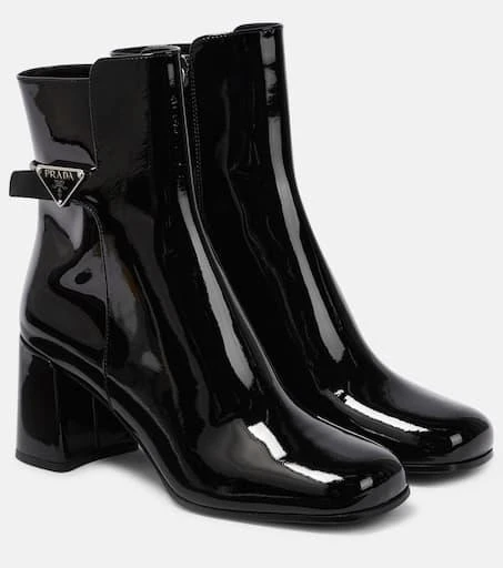 Prada Patent leather ankle boots 1