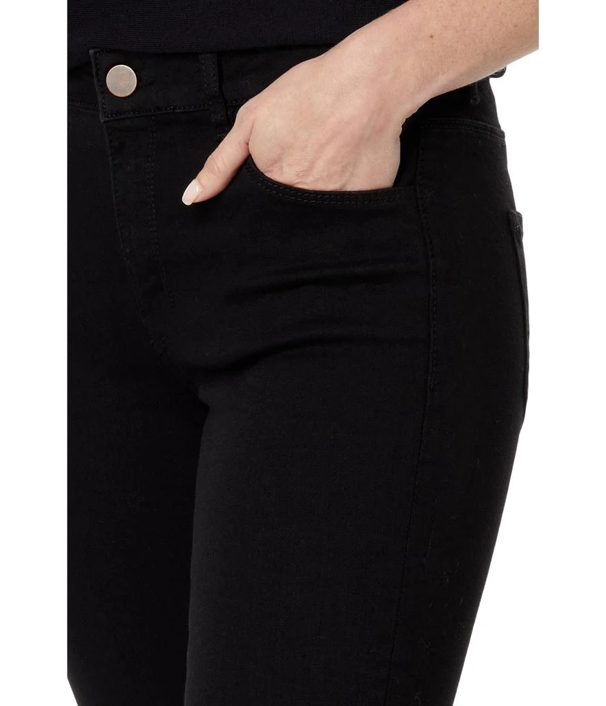 Elliott Lauren Denim Five-Pocket Bootcut Jeans in Black 3
