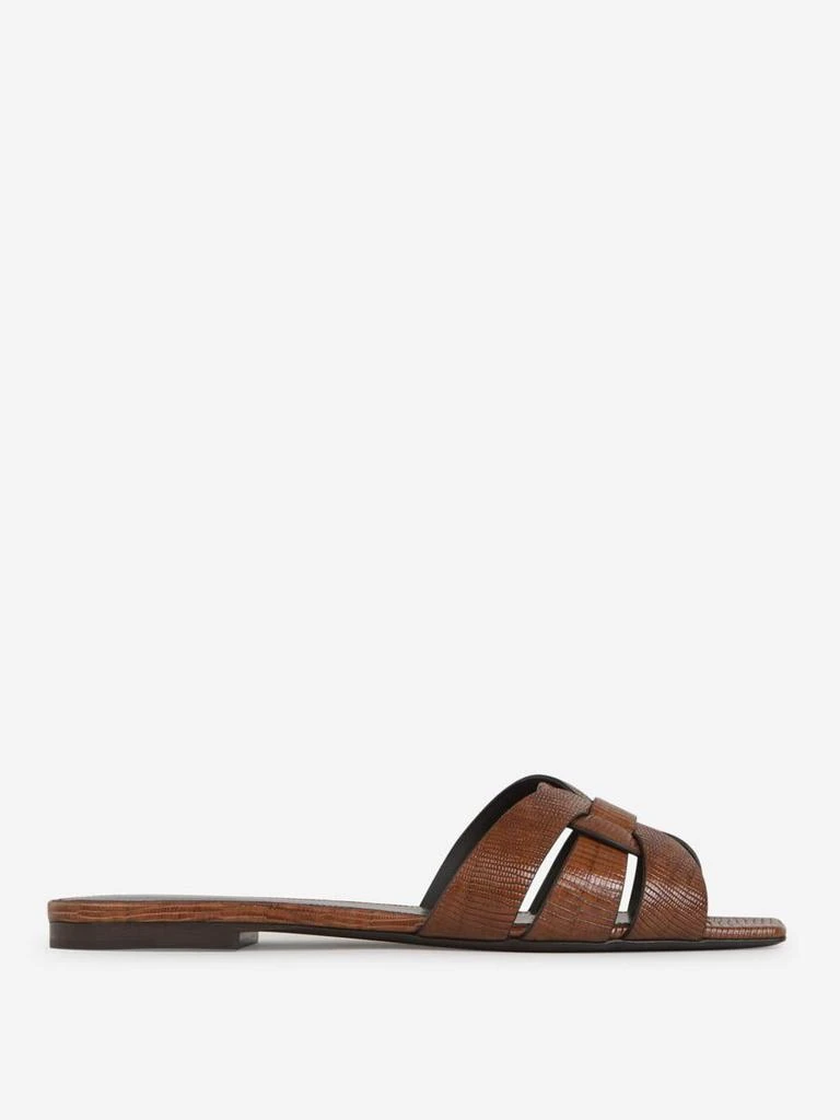 Yves Saint Laurent Saint Laurent Tribute Leather Mules 1