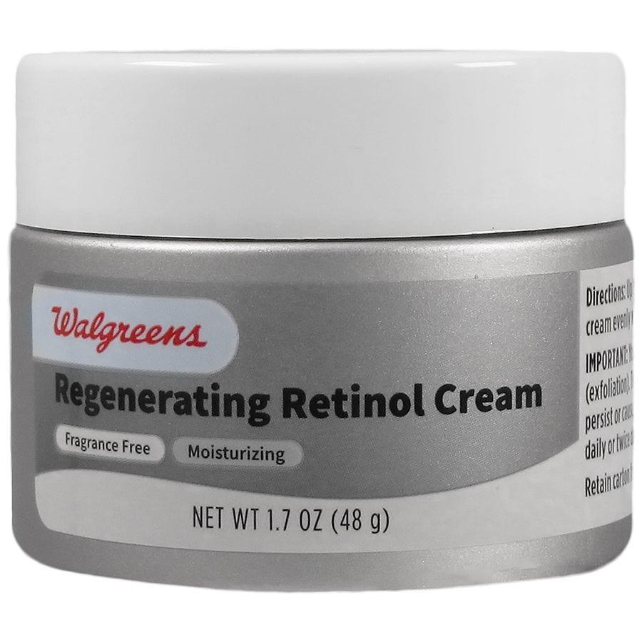 Walgreens Regenerating Retinol Cream Fragrance Free
