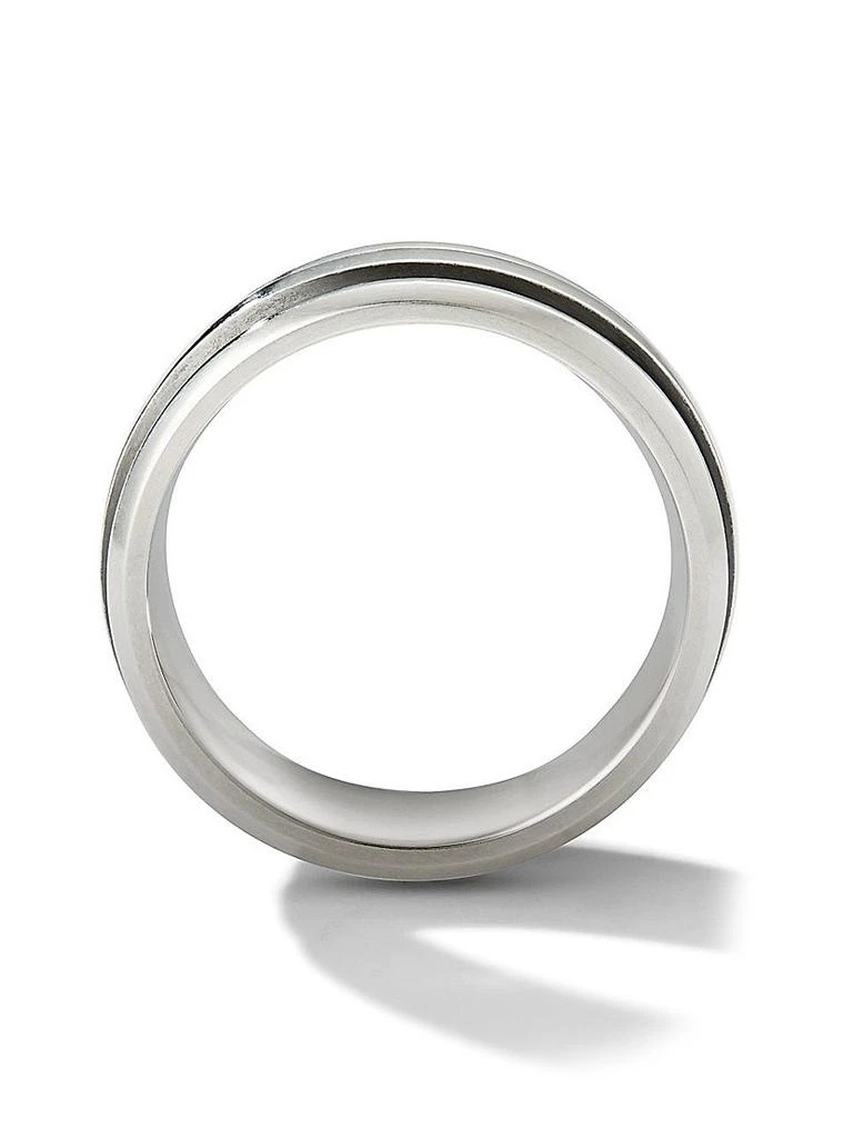 David Yurman Deco Band Ring in Sterling Silver, 8.5MM 2