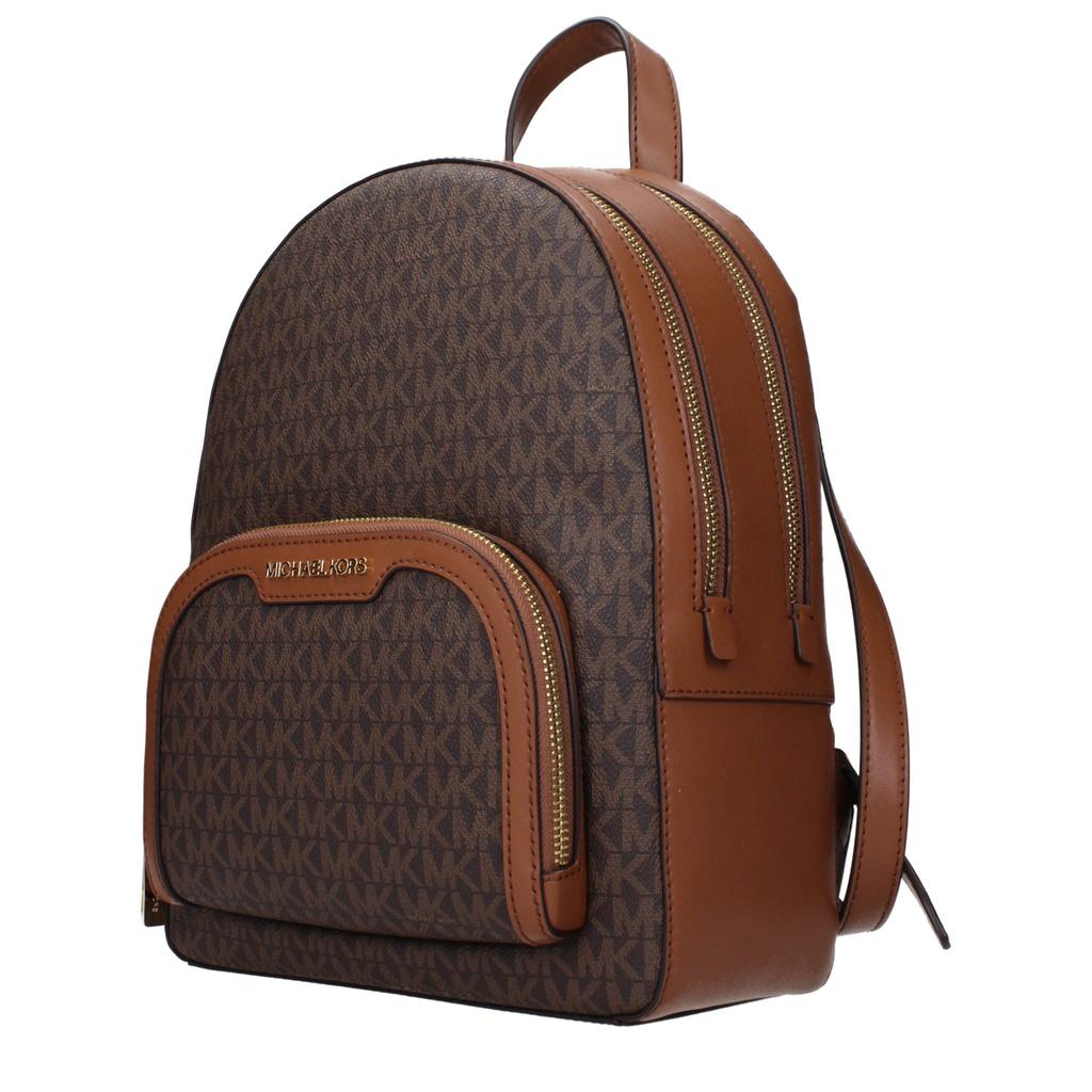 Michael Kors Michael Kors Brown Fabric Backpack