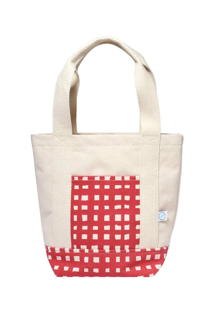 Dance Happy Designs Dance Happy Designs - Women's Grid Mini Tote Bag 1
