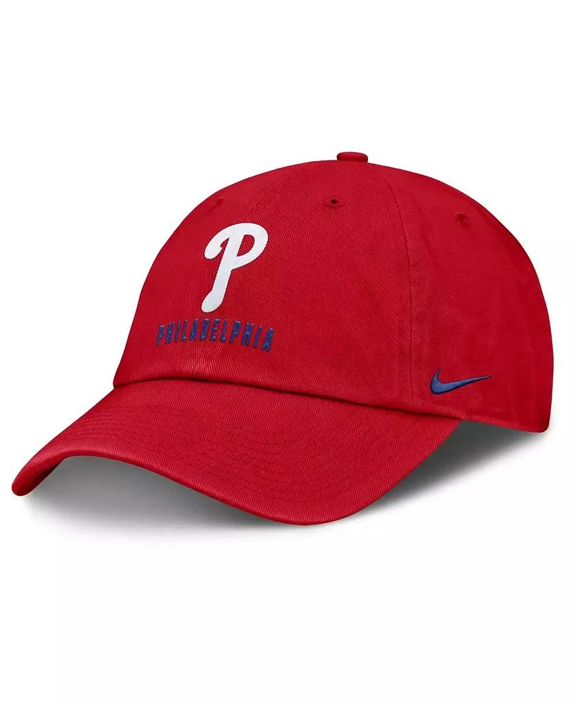 NIKE Women's Red Philadelphia Phillies Club Adjustable Hat 1