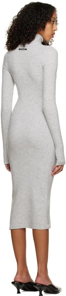 Boyarovskaya Gray Snow Midi Dress 3