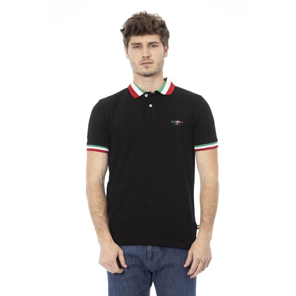 Baldinini Trend Polo Black Men 1