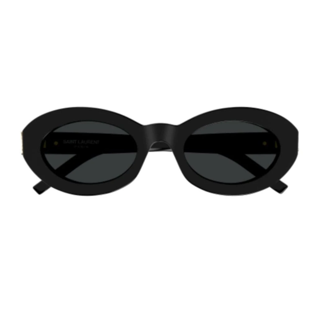 Saint Laurent Eyewear Saint Laurent Eyewear Oval Frame Sunglasses 1