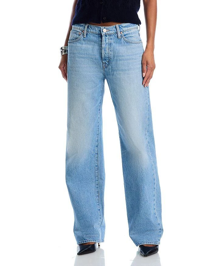 MOTHER The Dodger High Rise Button Hover Jeans in Funk N Flair 1