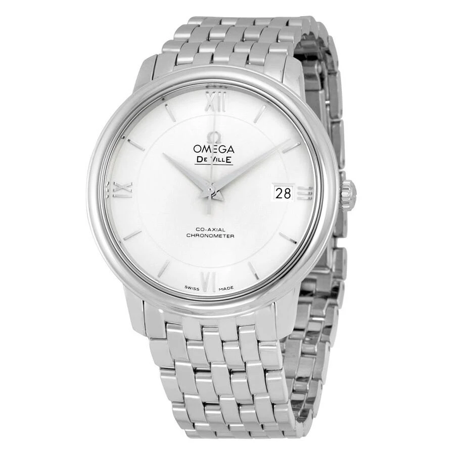 Omega Prestige Co-Axial Automatic Silver Dial Unisex Watch 424.10.37.20.02.001