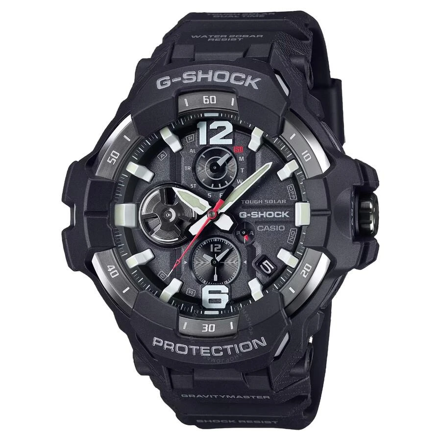 Casio G-Shock Master Of G - Air Alarm World Time Black Dial Watch GR-B300-1A 1