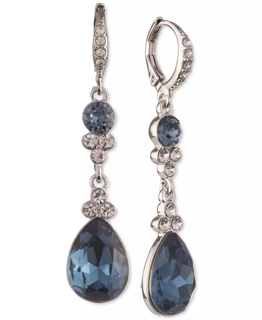 【最終値下げ】Givenchy Crystal Double Drop ピアス Givenchy Pear-Shape Crystal Double Drop Earrings - Macy's