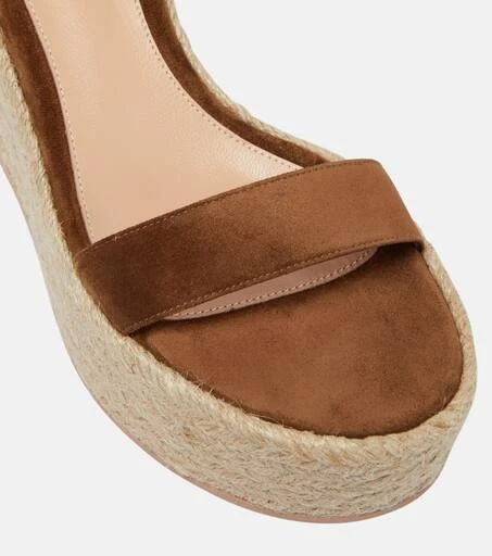 Gianvito Rossi Portofino suede espadrille wedges 6