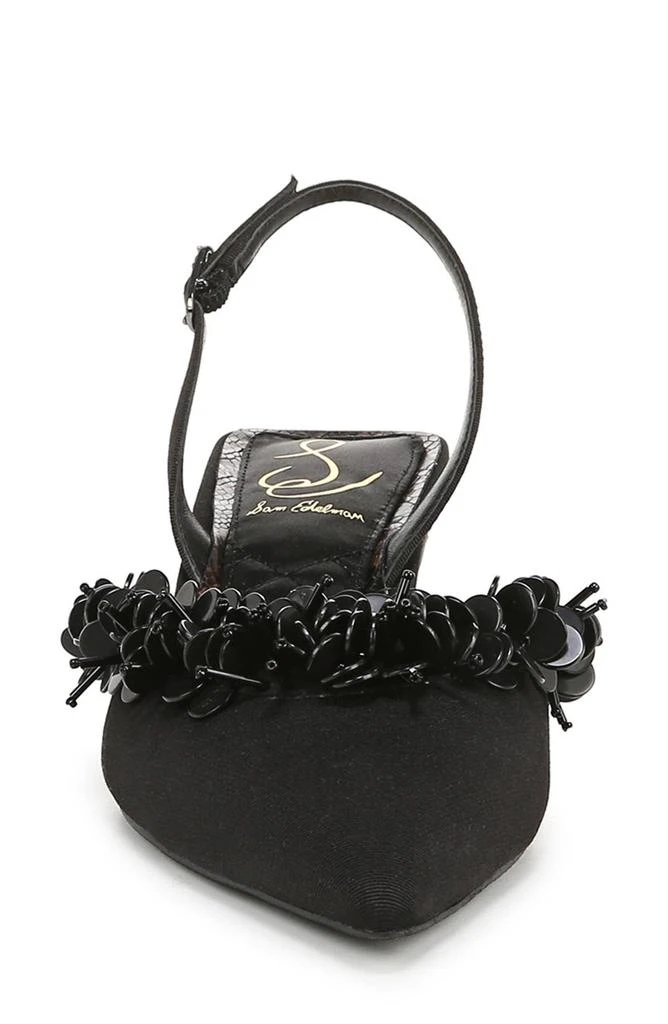 Sam Edelman Trent Slingback Pointed Toe Kitten Heel Pump 4