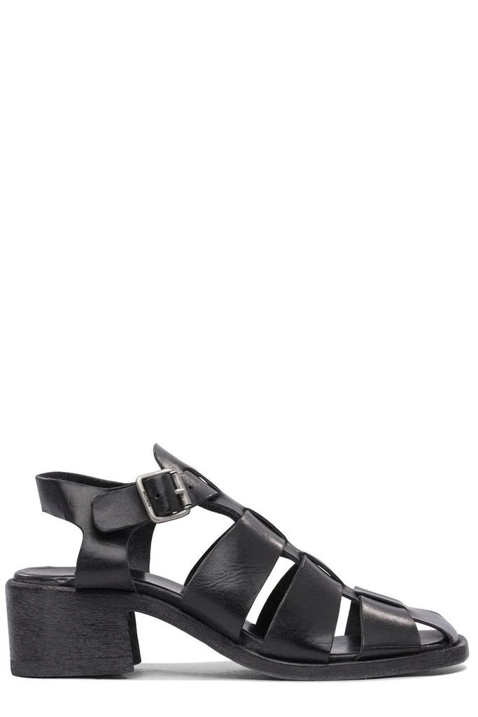 MOMA Moma Strappy Block Heel Sandals 1