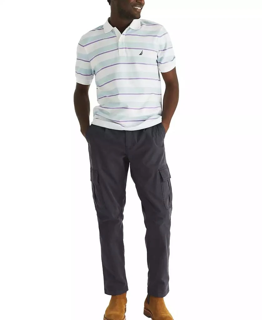 Nautica Men's Striped Classic-Fit Deck Polo Shirt 4