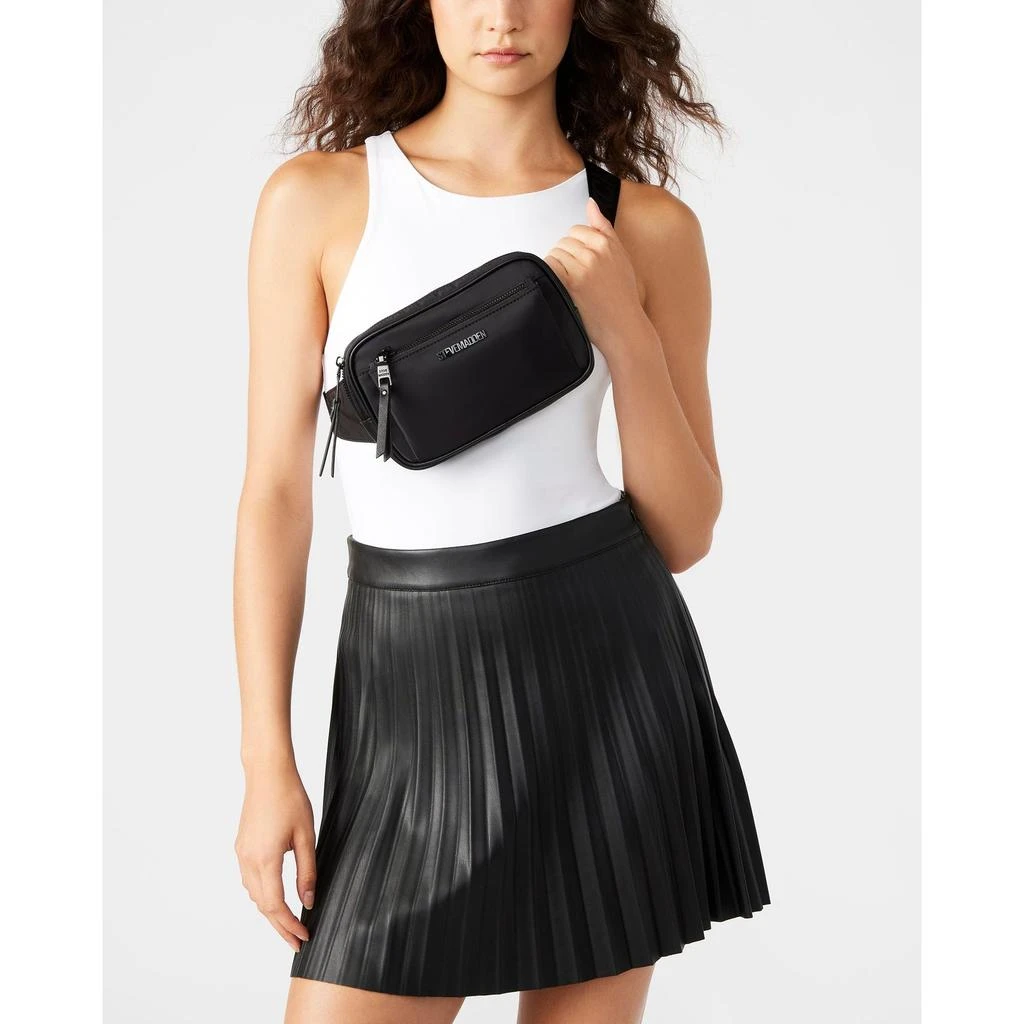 Steve Madden Fang Belt Bag Black/black 2
