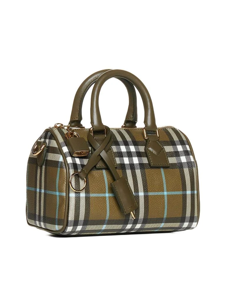 Burberry Burberry Mini Vintage Check-Printed Zipped Bowling Bag 3