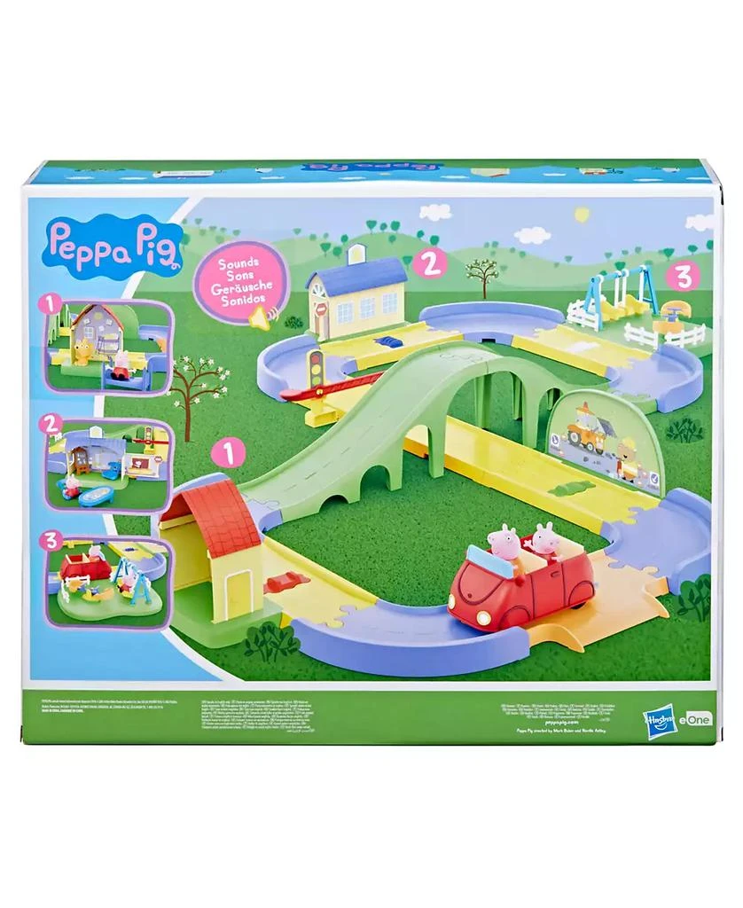 Peppa Pig All Around Peppa's Town Set with Adjustable Track, Car 4