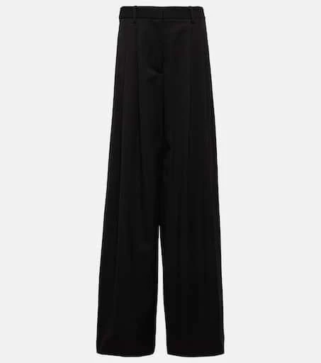 Nili Lotan Dillon wide-leg virgin wool pants 1